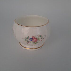 Vintage Royal Stafford Bone China Floral Sugar Bowl